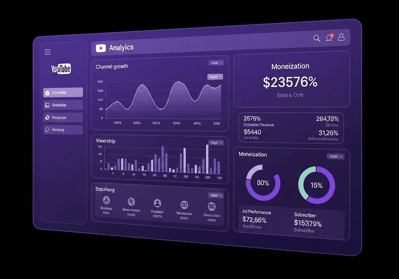 YouTube Analytics Dashboard